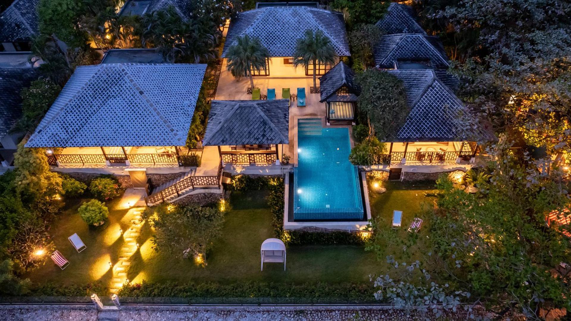 Luxury Beachfront Pool - Finu At Samui Villa