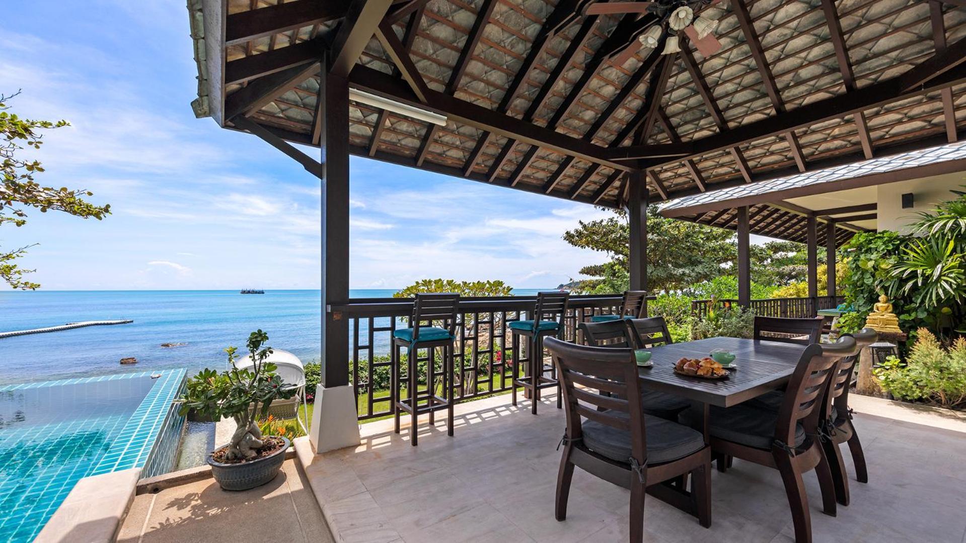 Luxury Beachfront Pool - Finu At Samui Villa Koh Samui