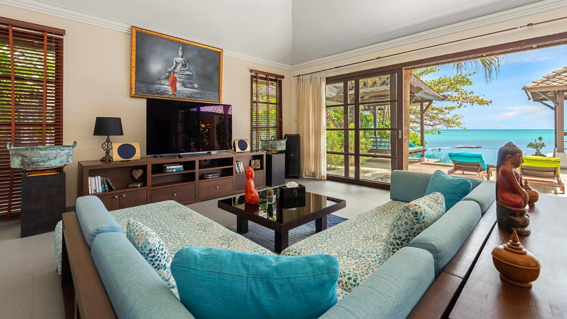 Luxury Beachfront Pool - Finu At Samui Villa Koh Samui