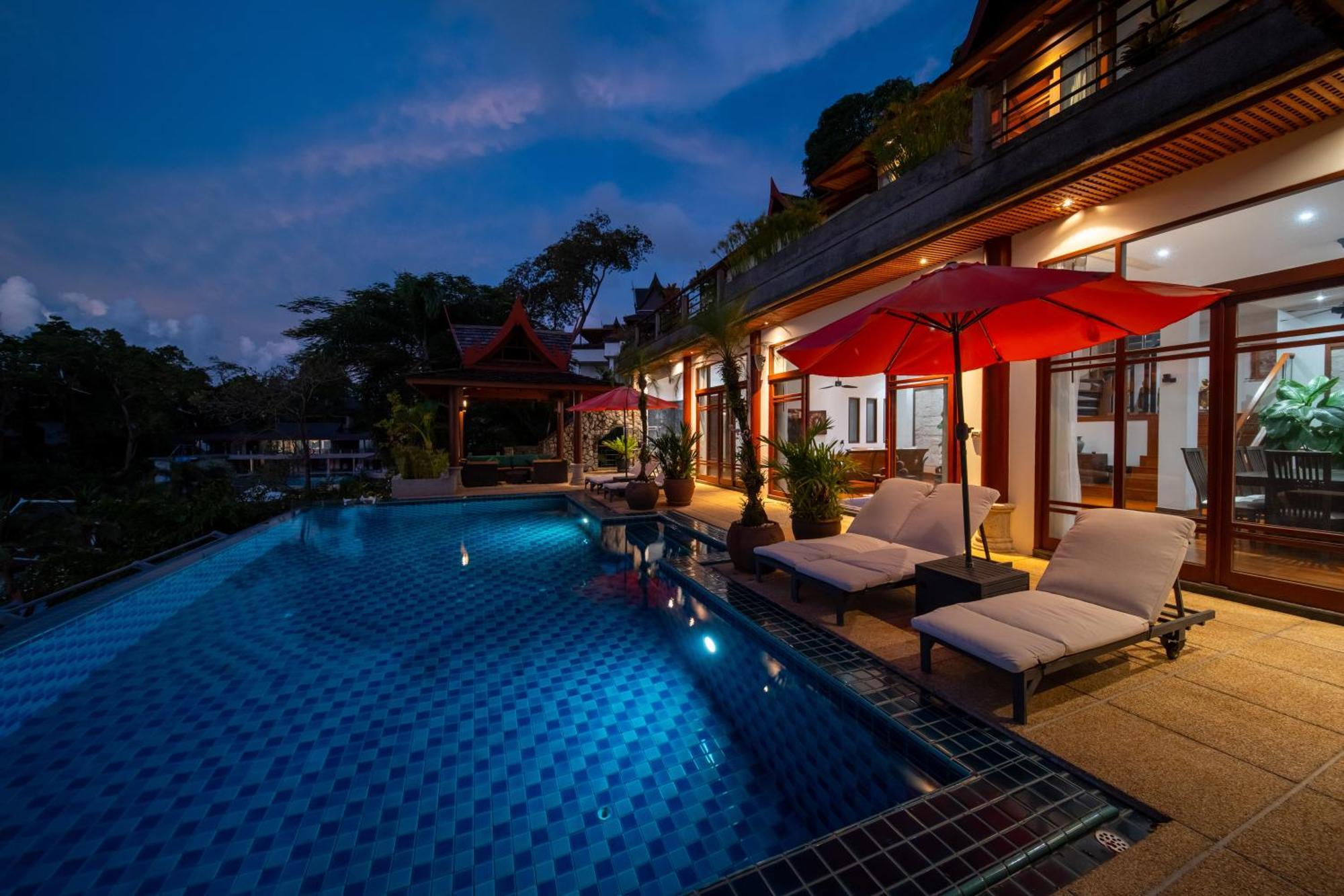 Villa Surin Luxurious 6br Private Swimming Pool Stunning Sunset *