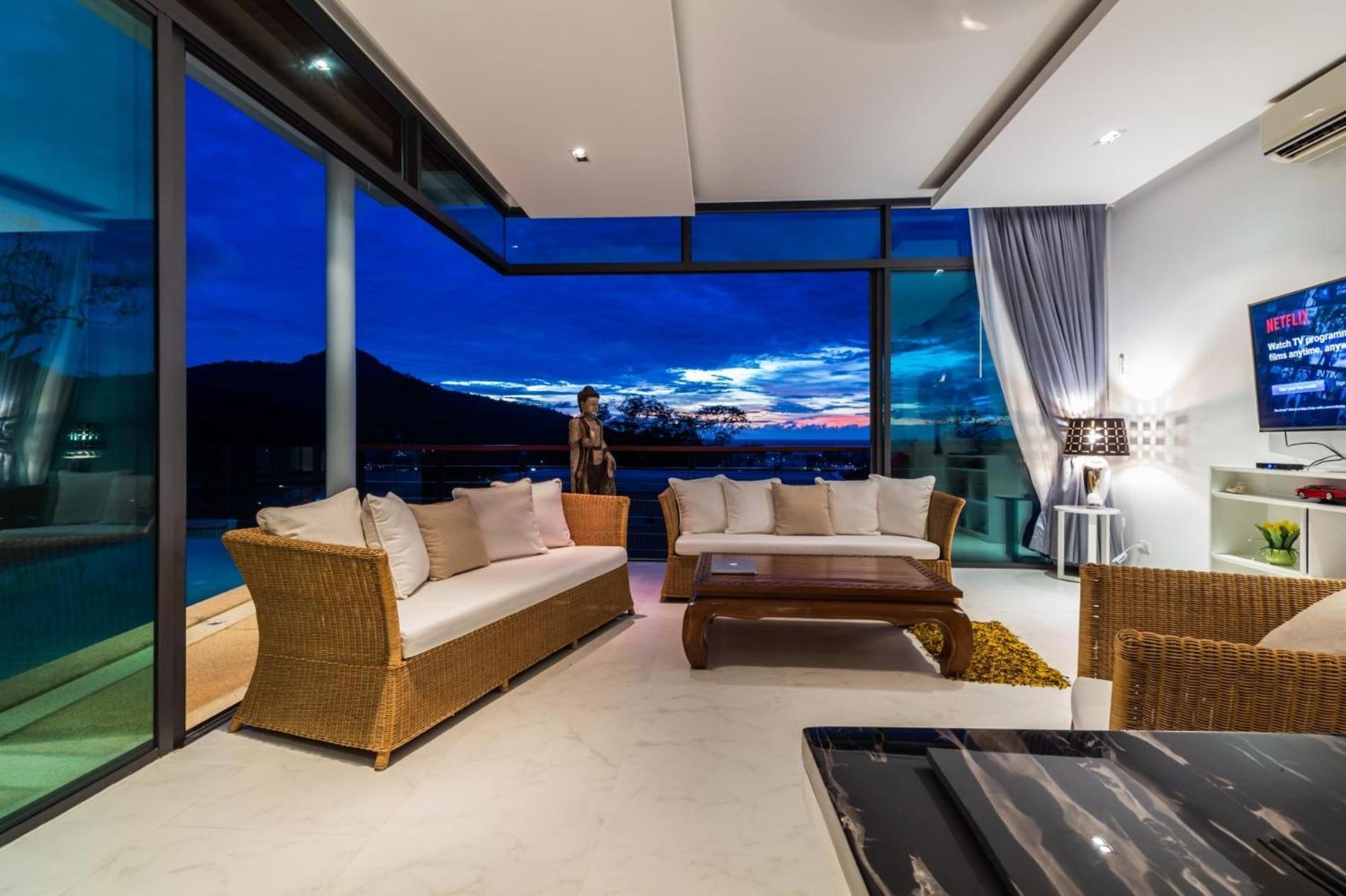Sea View -private Pool, Jacuzzi, Maid Villa *