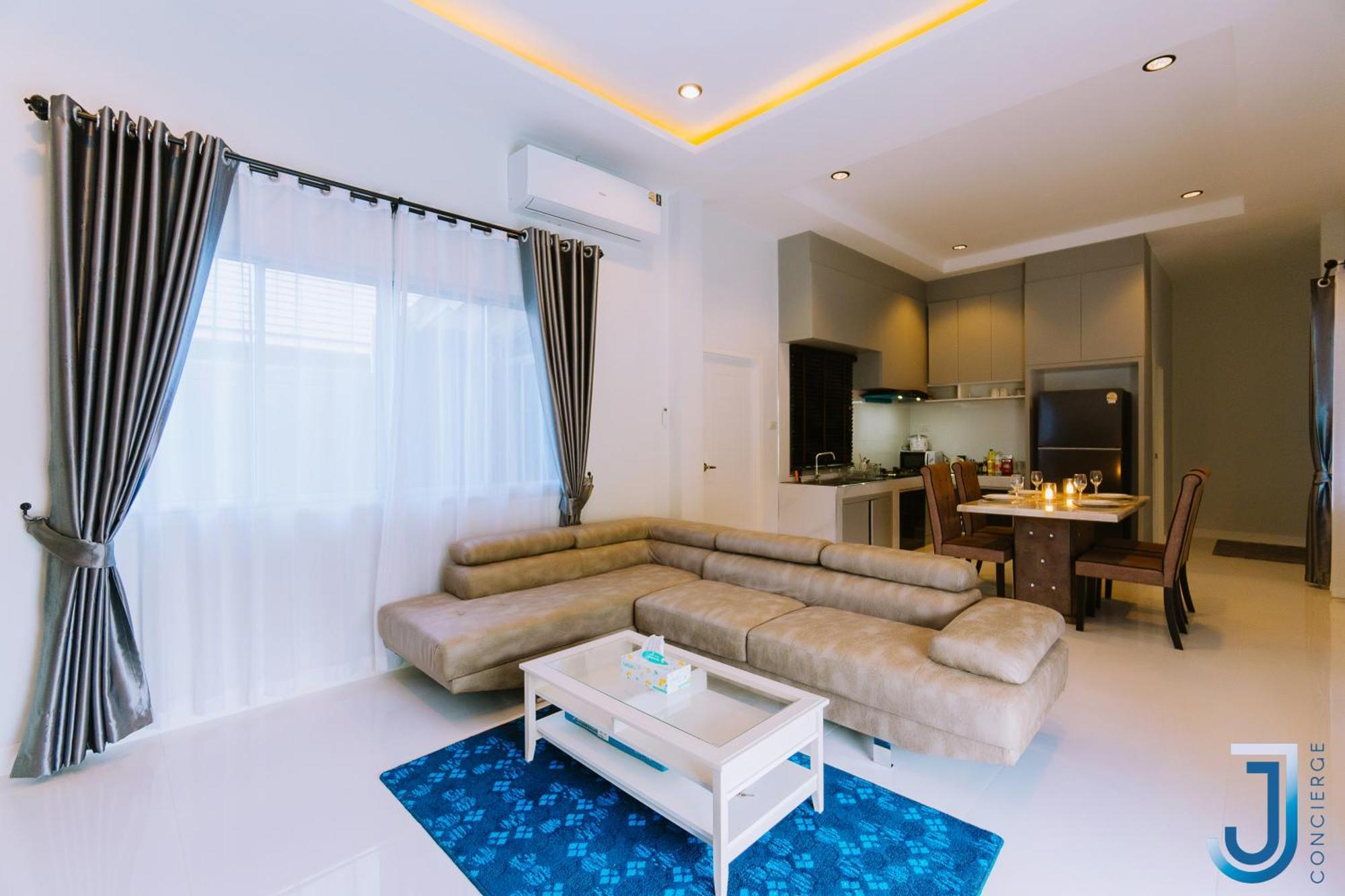 Oasis Moderne A Pattaya Avec Piscine , 3 , Calme Ban Huai Yai