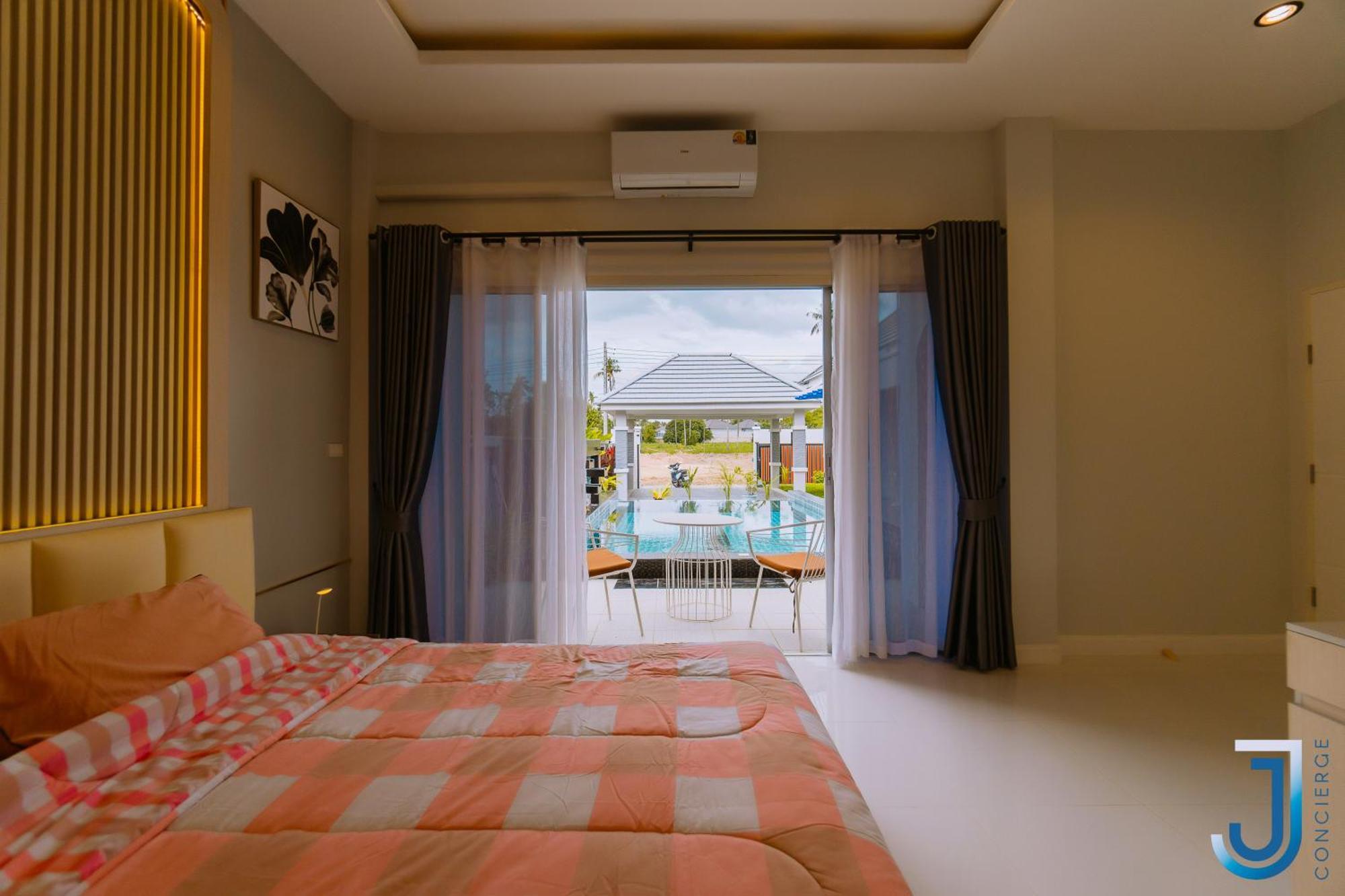 Oasis Moderne A Pattaya Avec Piscine , 3 , Calme Villa