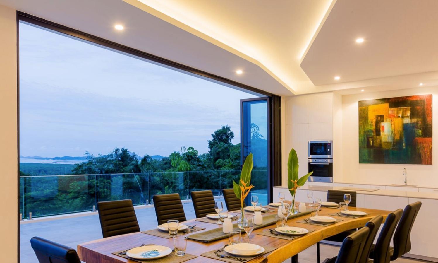 Yamu Hills Panoramic Ocean View 6 Bed Luxury Villa Phuket