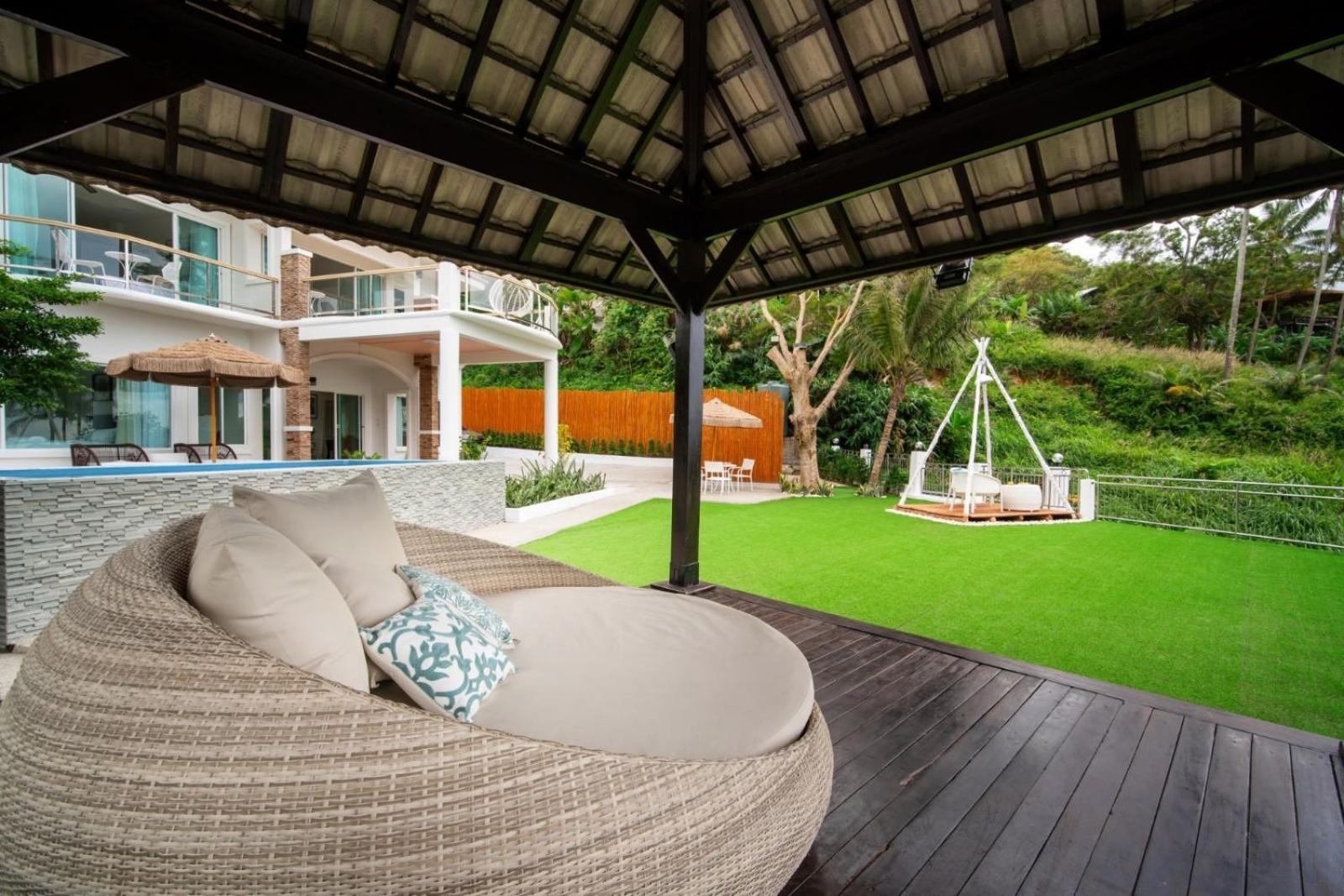 Villa Breathtaking Ocean View 4br Katabb With Infinity Pool In Tropical Paradise