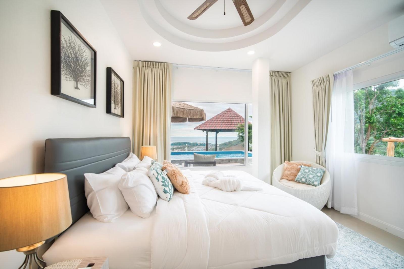 Villa Breathtaking Ocean View 4br Katabb With Infinity Pool In Tropical Paradise *