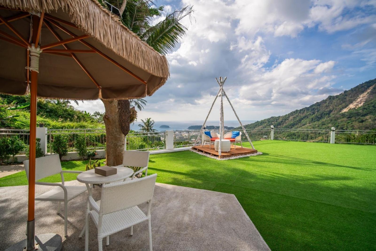 Villa Breathtaking Ocean View 4br Katabb With Infinity Pool In Tropical Paradise Ban Kata