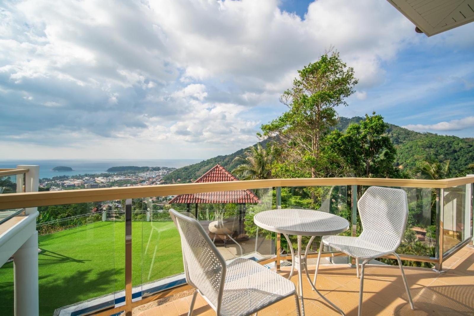 Villa Breathtaking Ocean View 4br Katabb With Infinity Pool In Tropical Paradise Ban Kata
