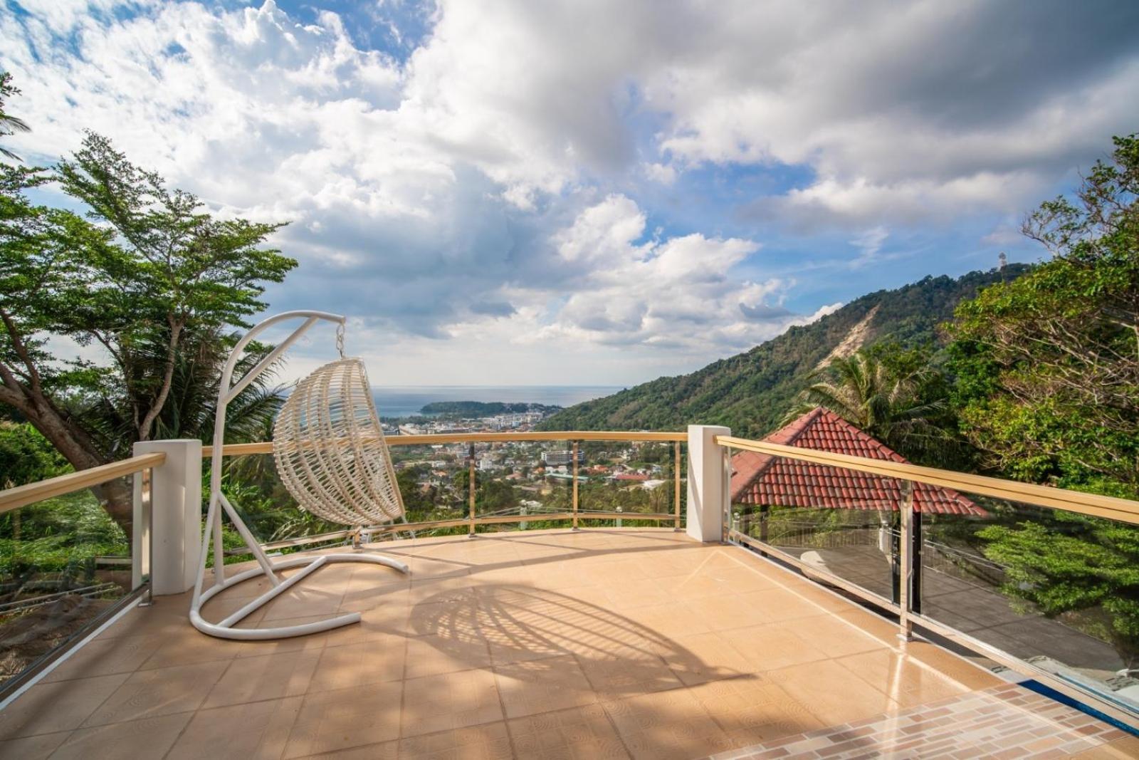 Villa Breathtaking Ocean View 4br Katabb With Infinity Pool In Tropical Paradise Ban Kata