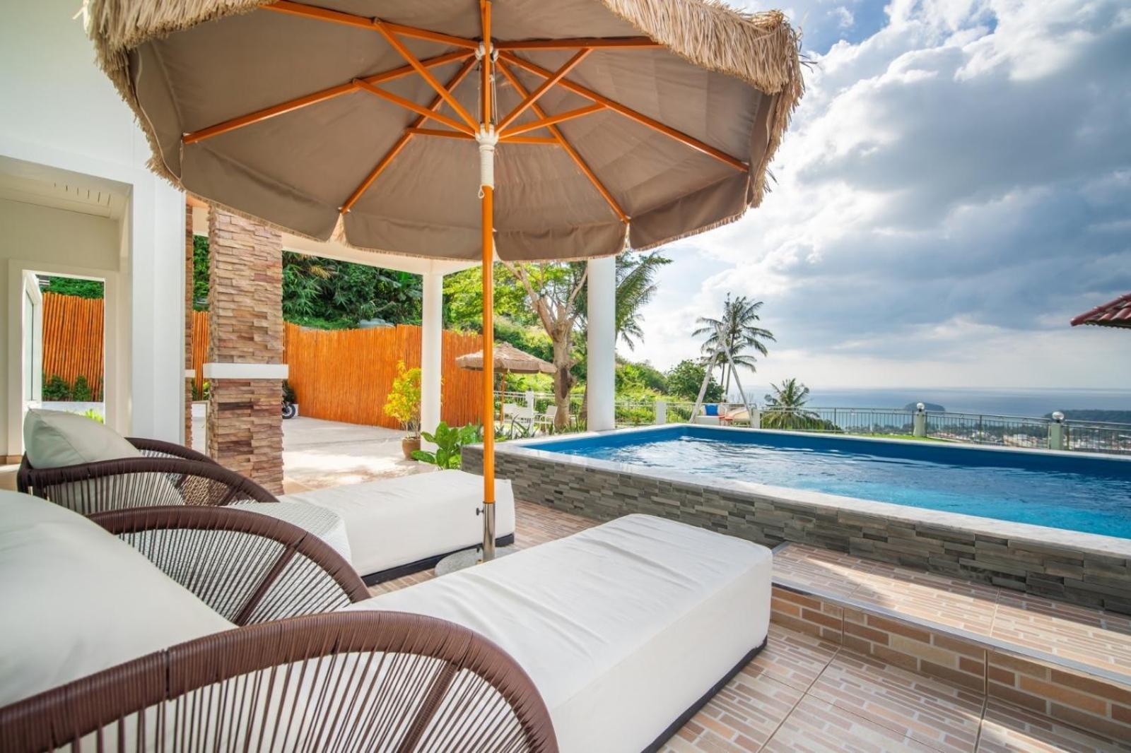 Villa Breathtaking Ocean View 4br Katabb With Infinity Pool In Tropical Paradise *