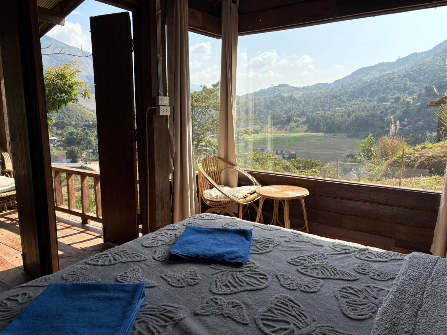 สะปันซีวิว ที่พักบ้านสะปัน บ่อเกลือ น่าน Holiday park