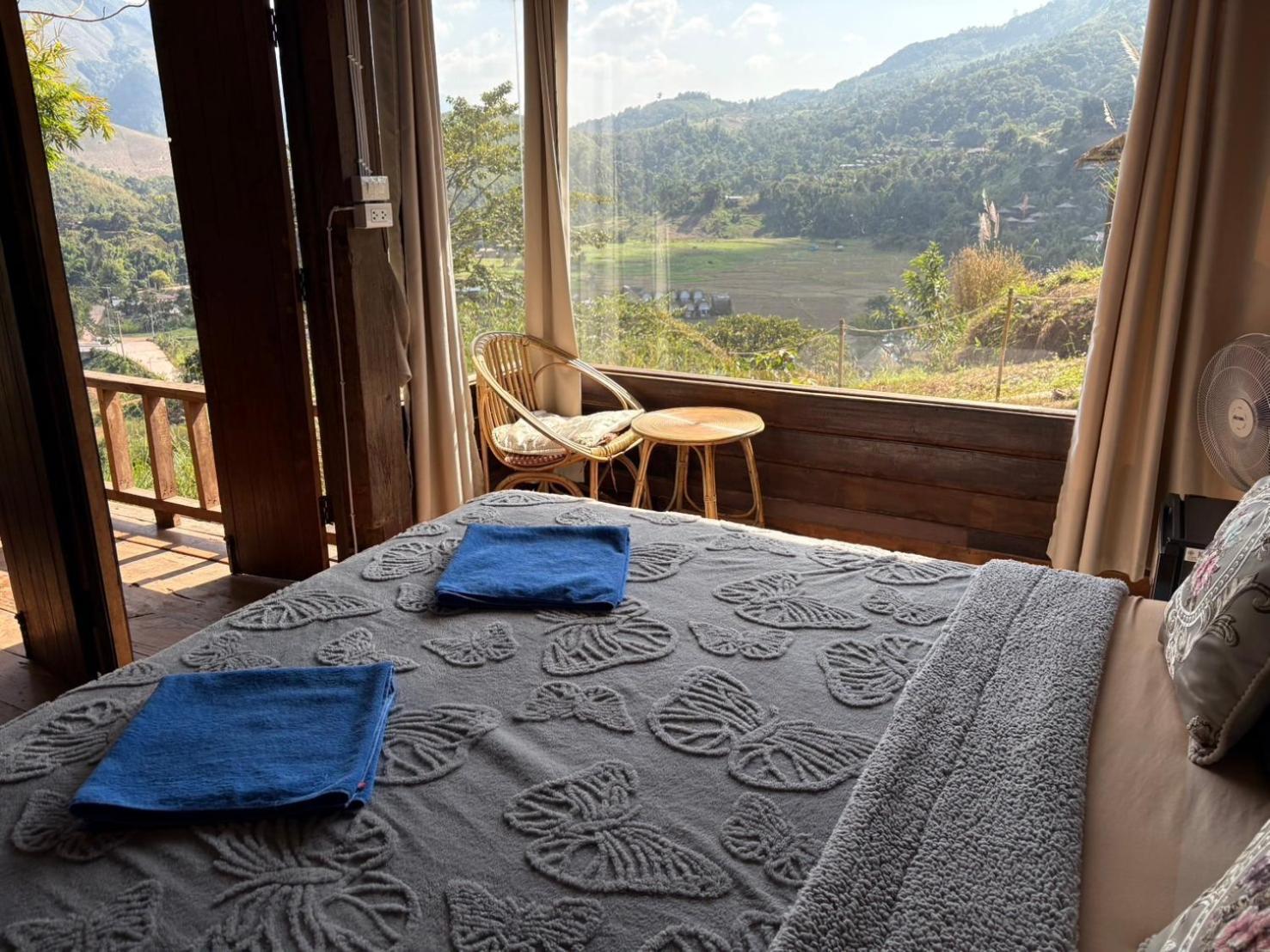 สะปันซีวิว ที่พักบ้านสะปัน บ่อเกลือ น่าน Holiday park *