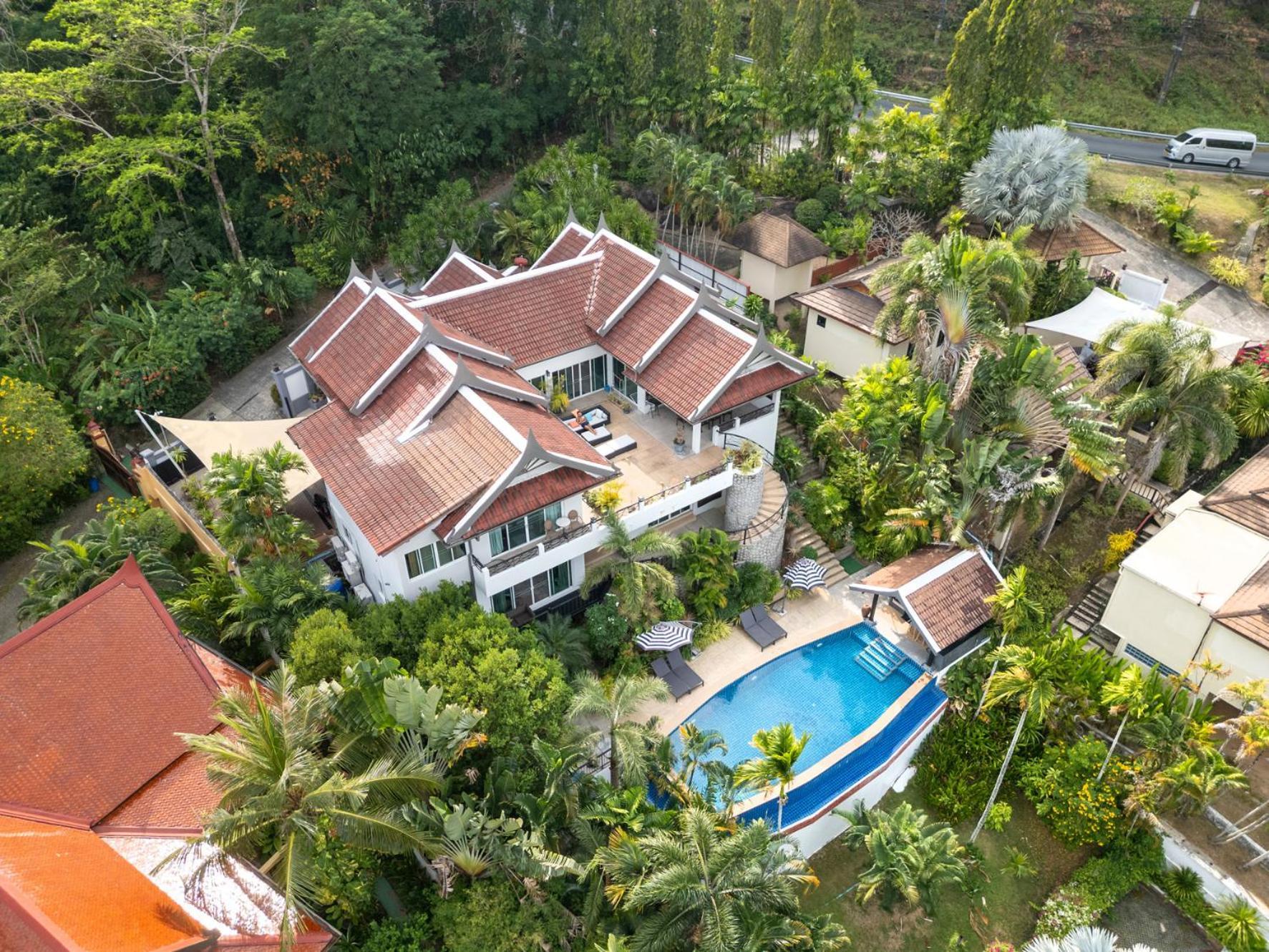 Kinnaree Grand - Pool, Panoramic Views, Maid Villa Kamala Beach