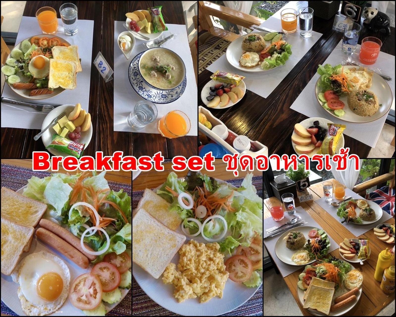 โรงแรมแสนดีเพลส เมาเท่นวิว Aparthotel Chom Thong