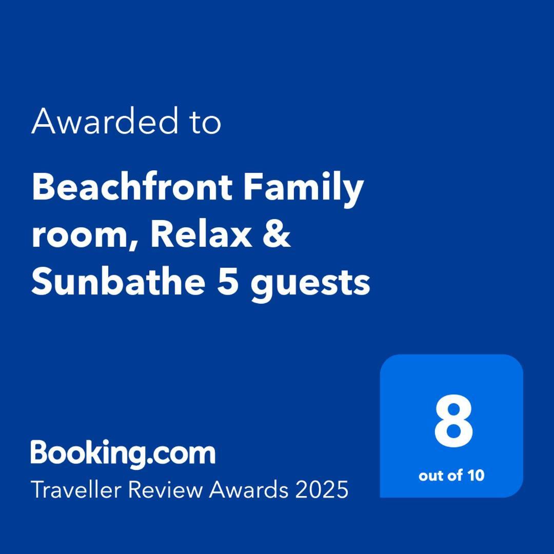 Beachfront Family Room, Relax & Sunbathe 5 Guests Ban Chak Phai