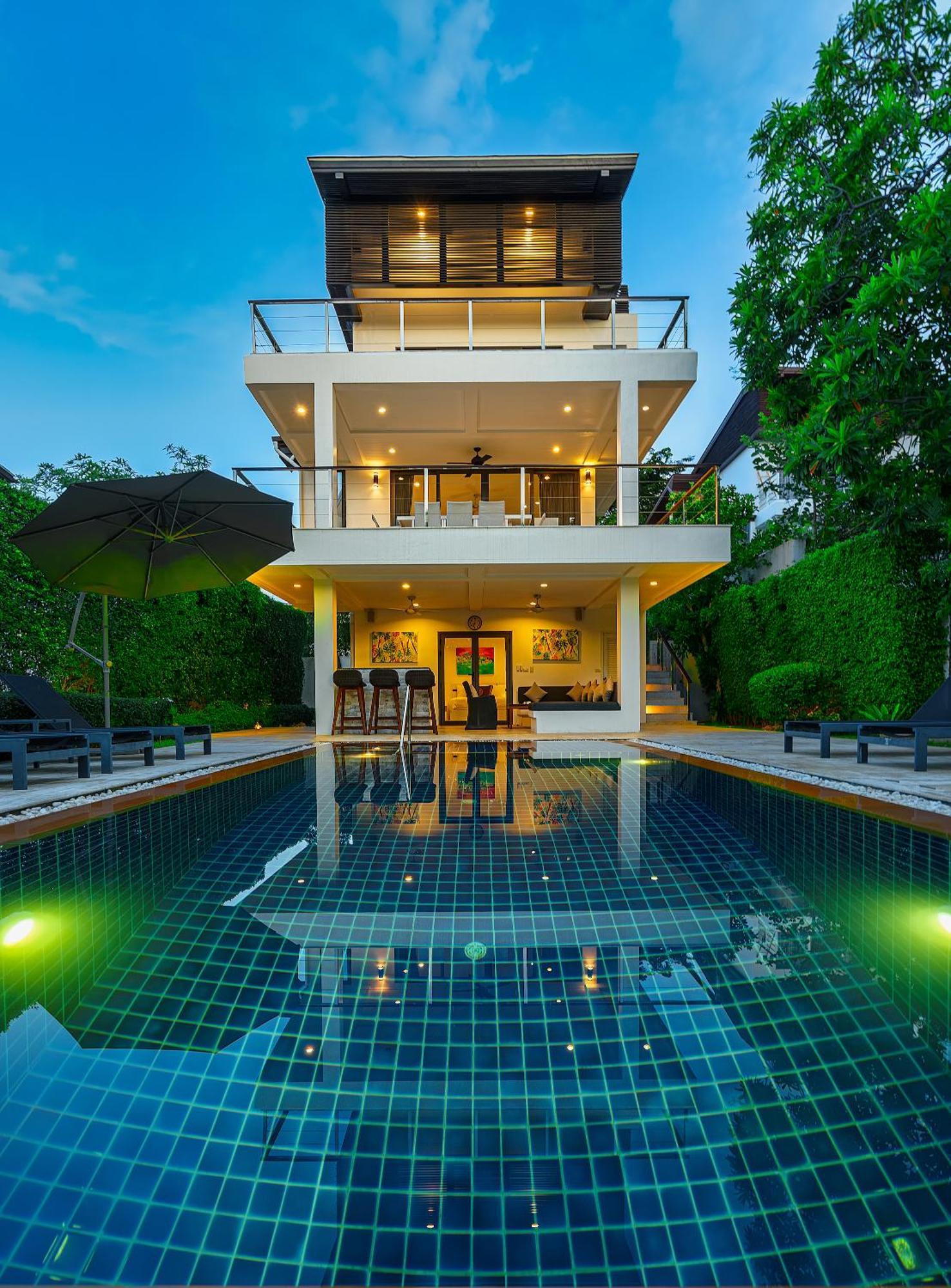 Villa 3 Bedroom Luxury 5 Star Seaview Esprit Sdv087-by Samui Dream