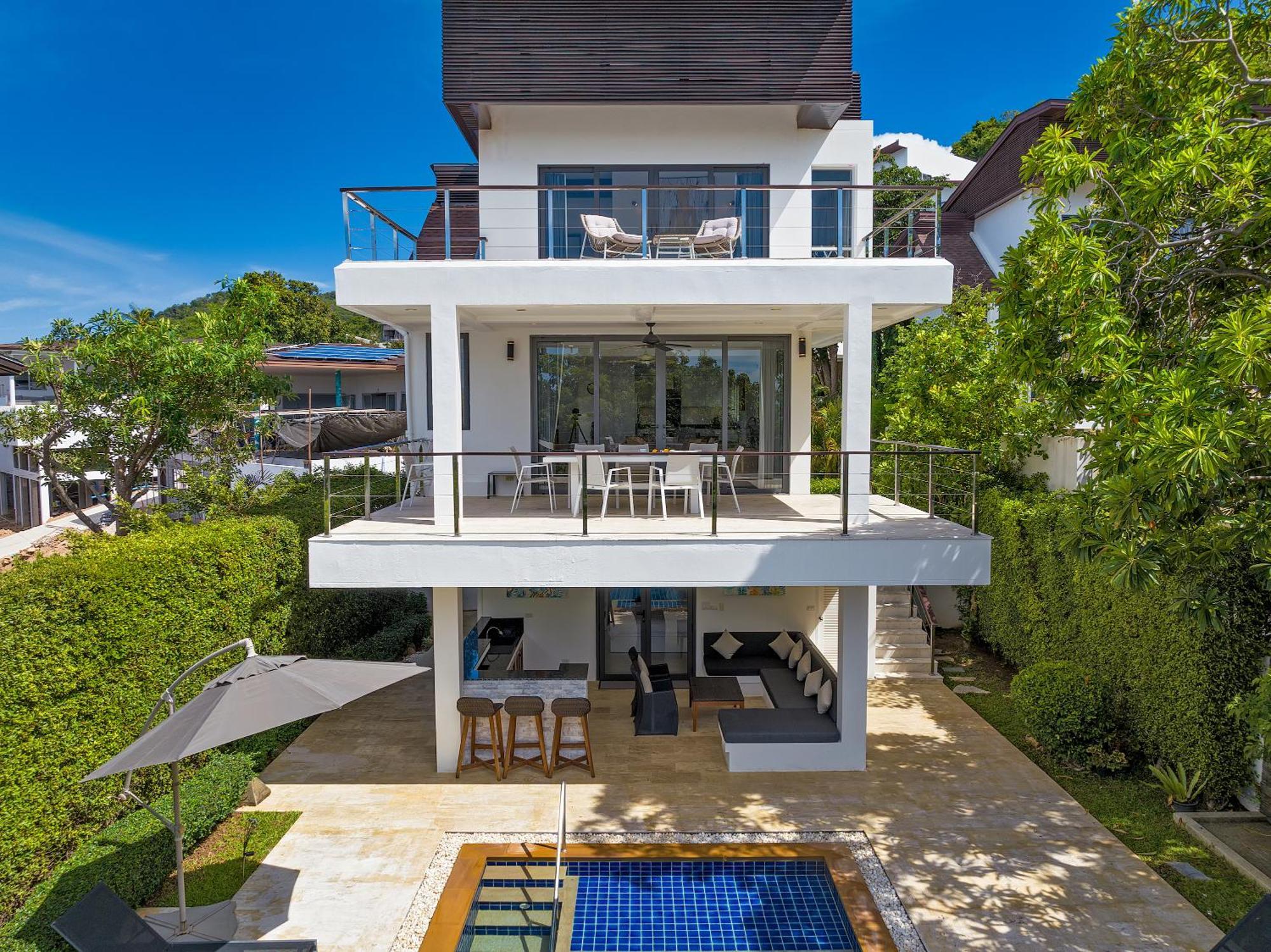 Villa 3 Bedroom Luxury 5 Star Seaview Esprit Sdv087-by Samui Dream Bang Rak Beach (Koh Samui)