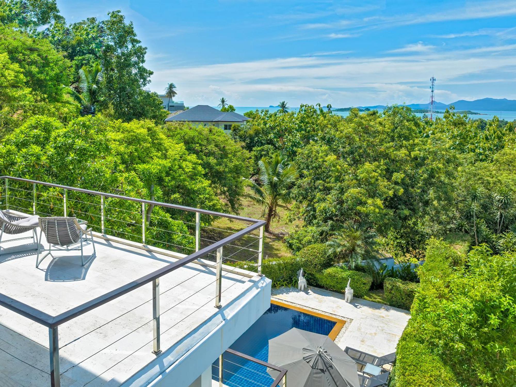 3 Bedroom Luxury 5 Star Seaview Esprit Sdv087-by Samui Dream Villa *