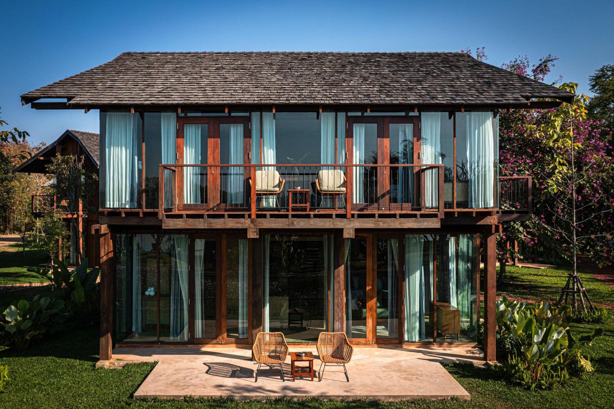 Resort Nachan The Antique Courtyard Chiang Khan