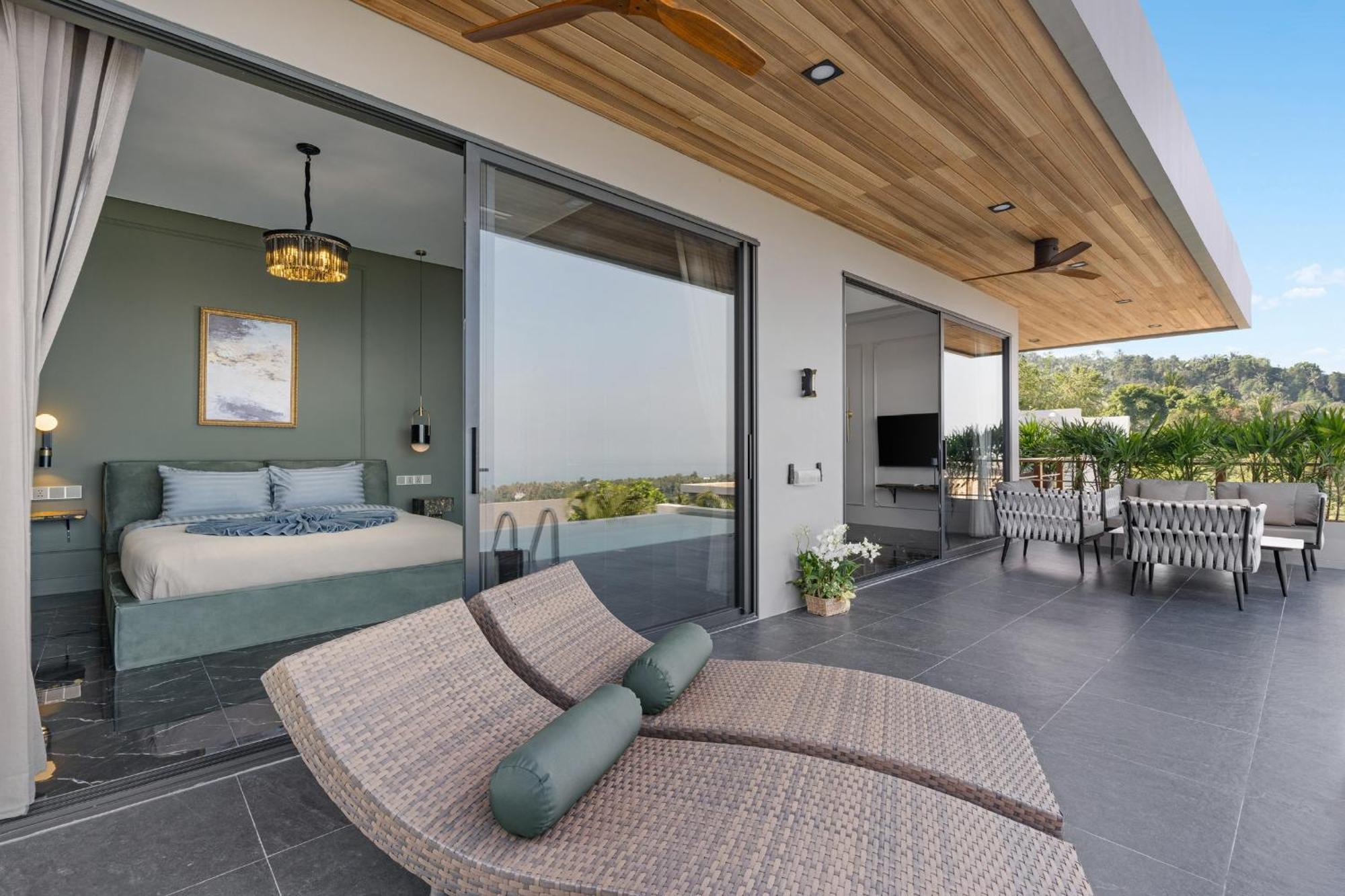 So Zen, New, Luxury, Full Sunset Sea View Villa Salad Beach