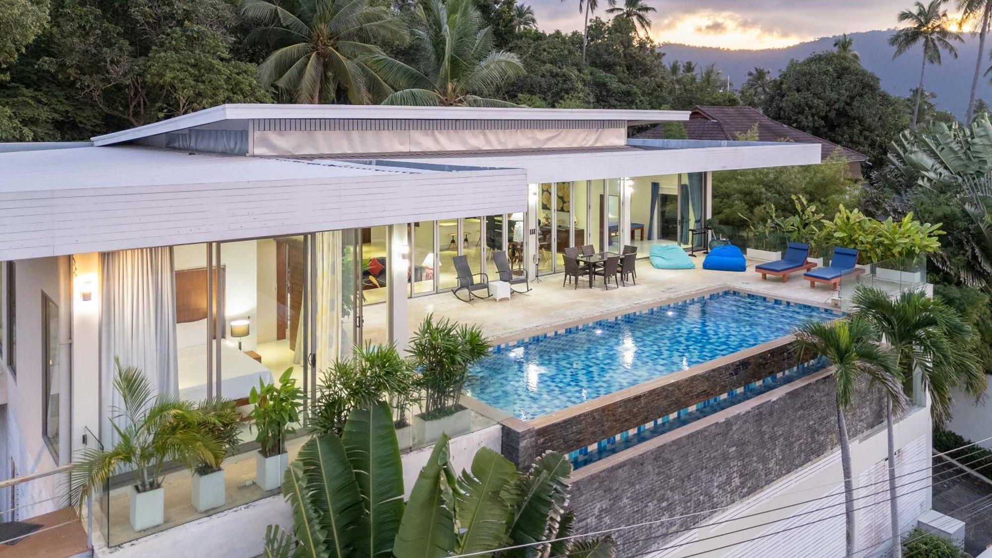 Victoire 4br Seaview Villa Mae Nam
