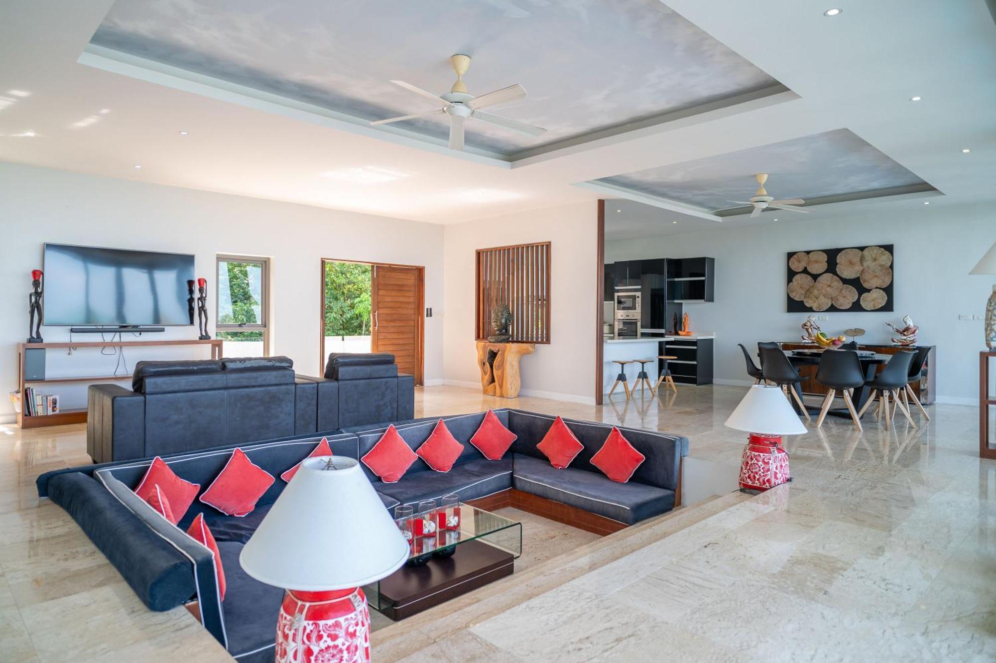 Victoire 4br Seaview Villa Mae Nam