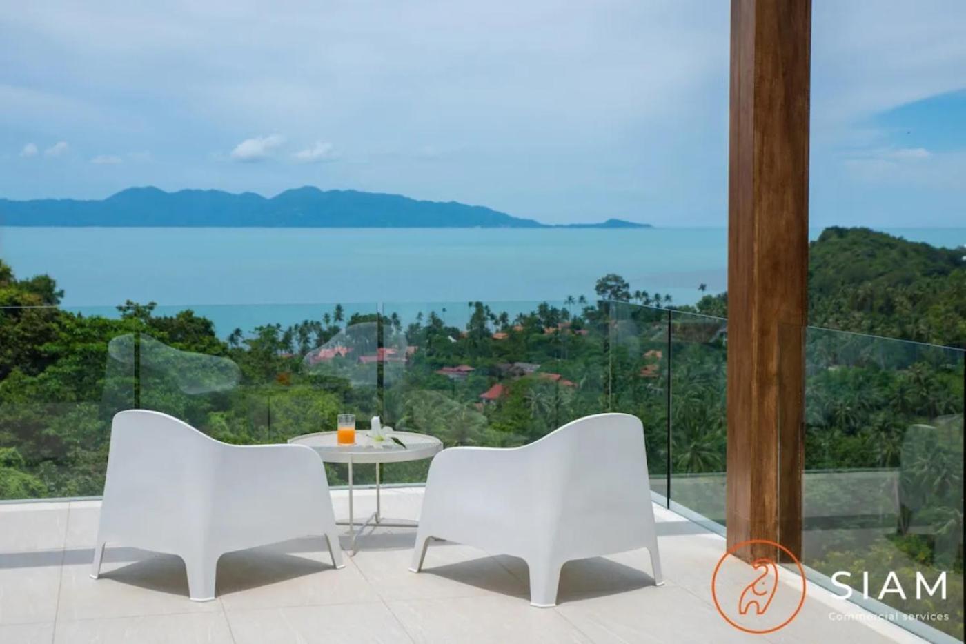Jungle Beach Villa Luxury 4 Bedroom Seaview * Amphoe Koksamui