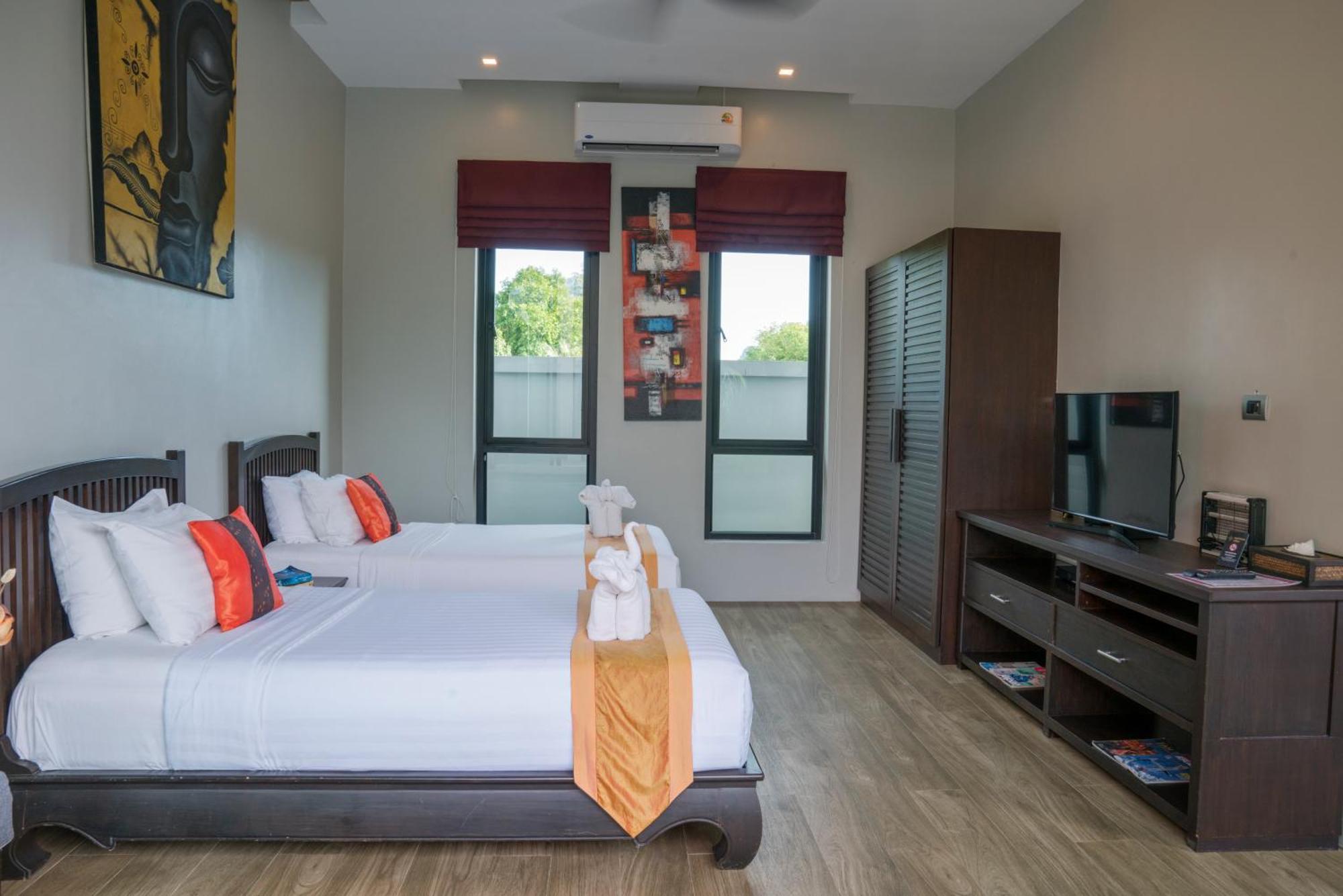 Narintara Private Pool - Free Tuk-tuk Service To The Beach! Villa *