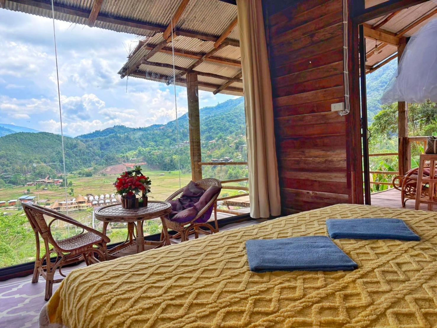 สะปันซีวิว ที่พักบ้านสะปัน บ่อเกลือ น่าน *