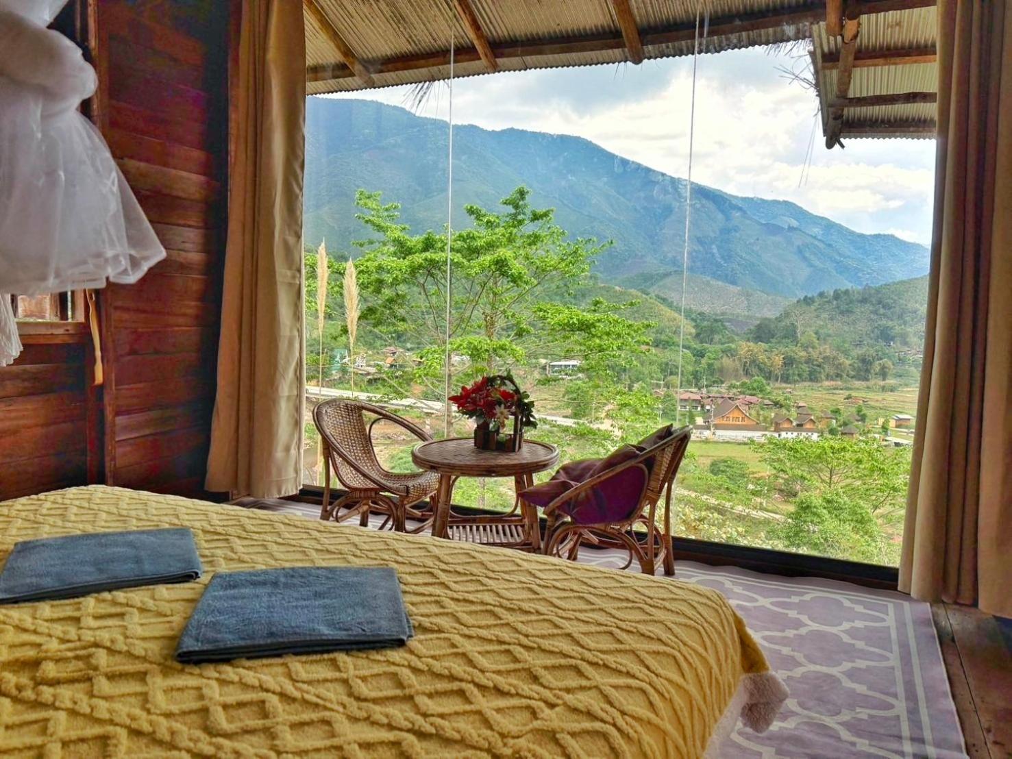Holiday park สะปันซีวิว ที่พักบ้านสะปัน บ่อเกลือ น่าน