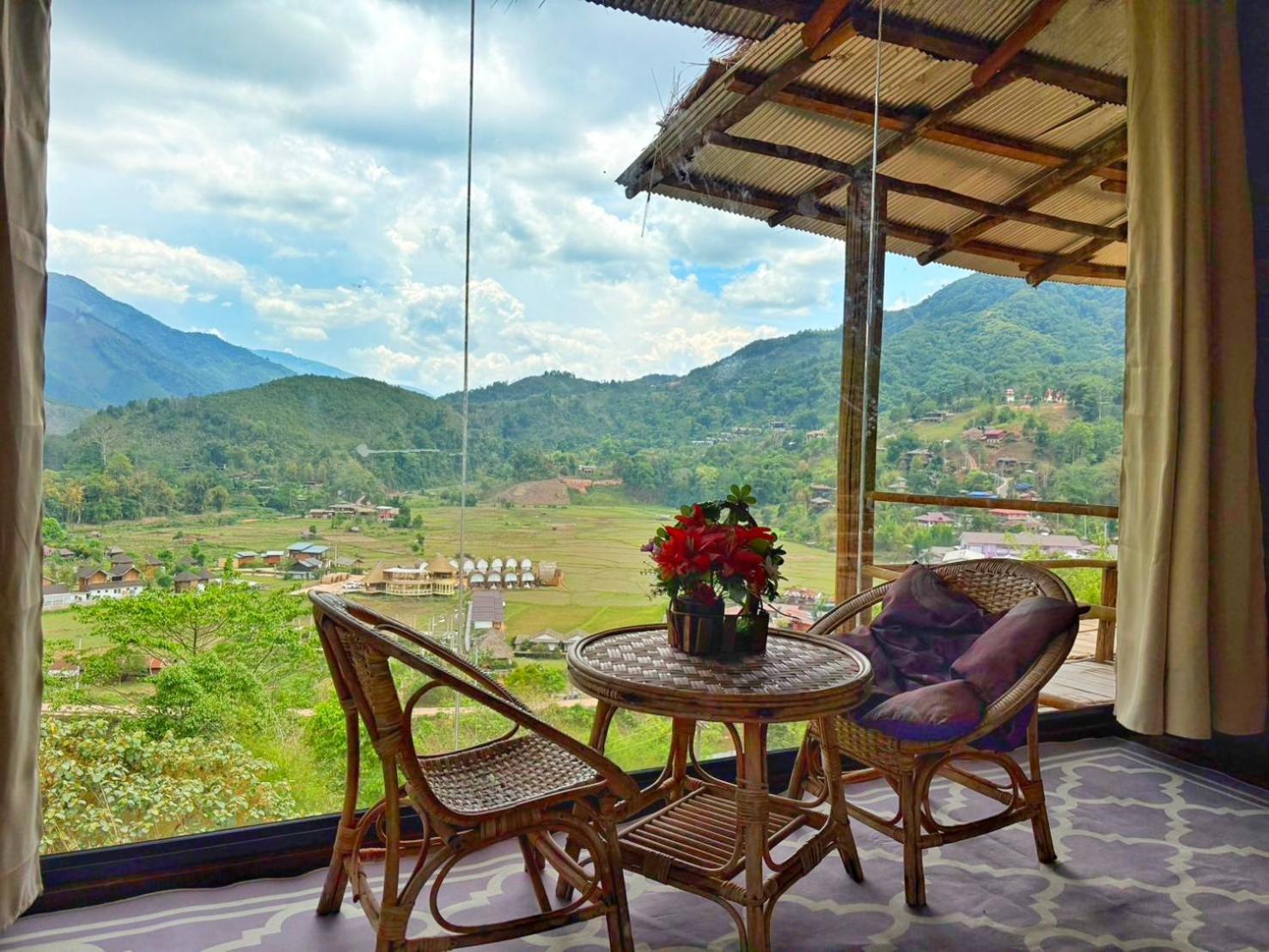 สะปันซีวิว ที่พักบ้านสะปัน บ่อเกลือ น่าน * Ban Huai Ti
