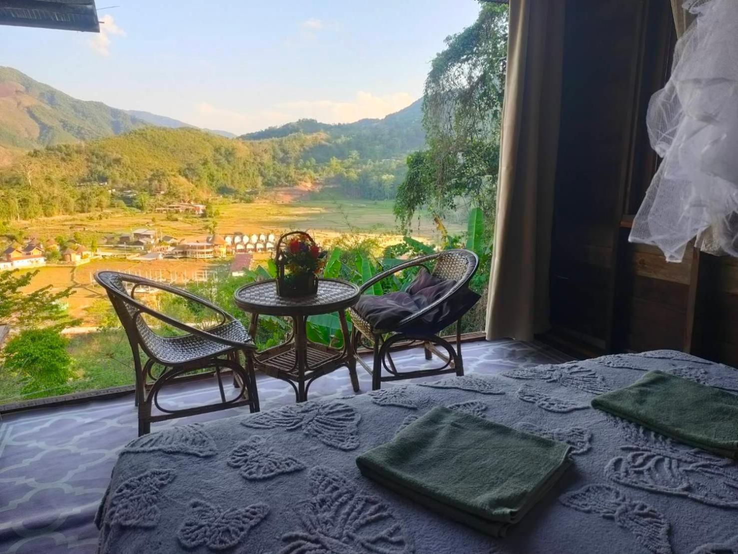 สะปันซีวิว ที่พักบ้านสะปัน บ่อเกลือ น่าน *