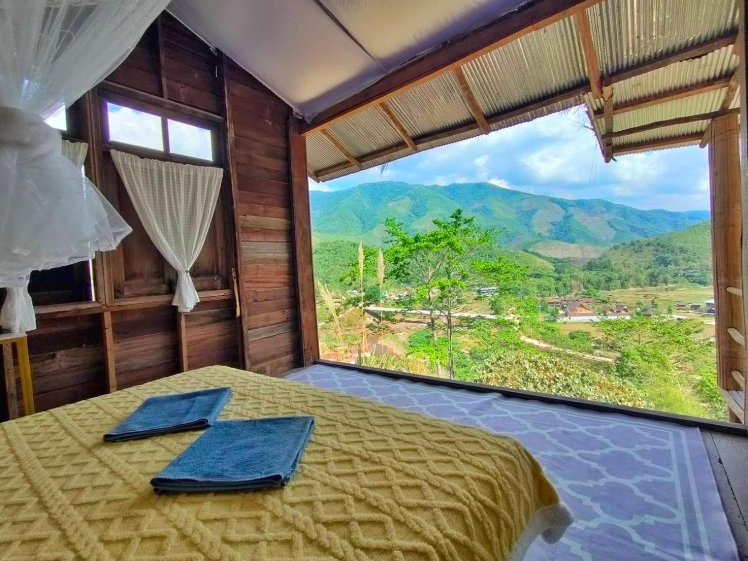 Holiday park สะปันซีวิว ที่พักบ้านสะปัน บ่อเกลือ น่าน