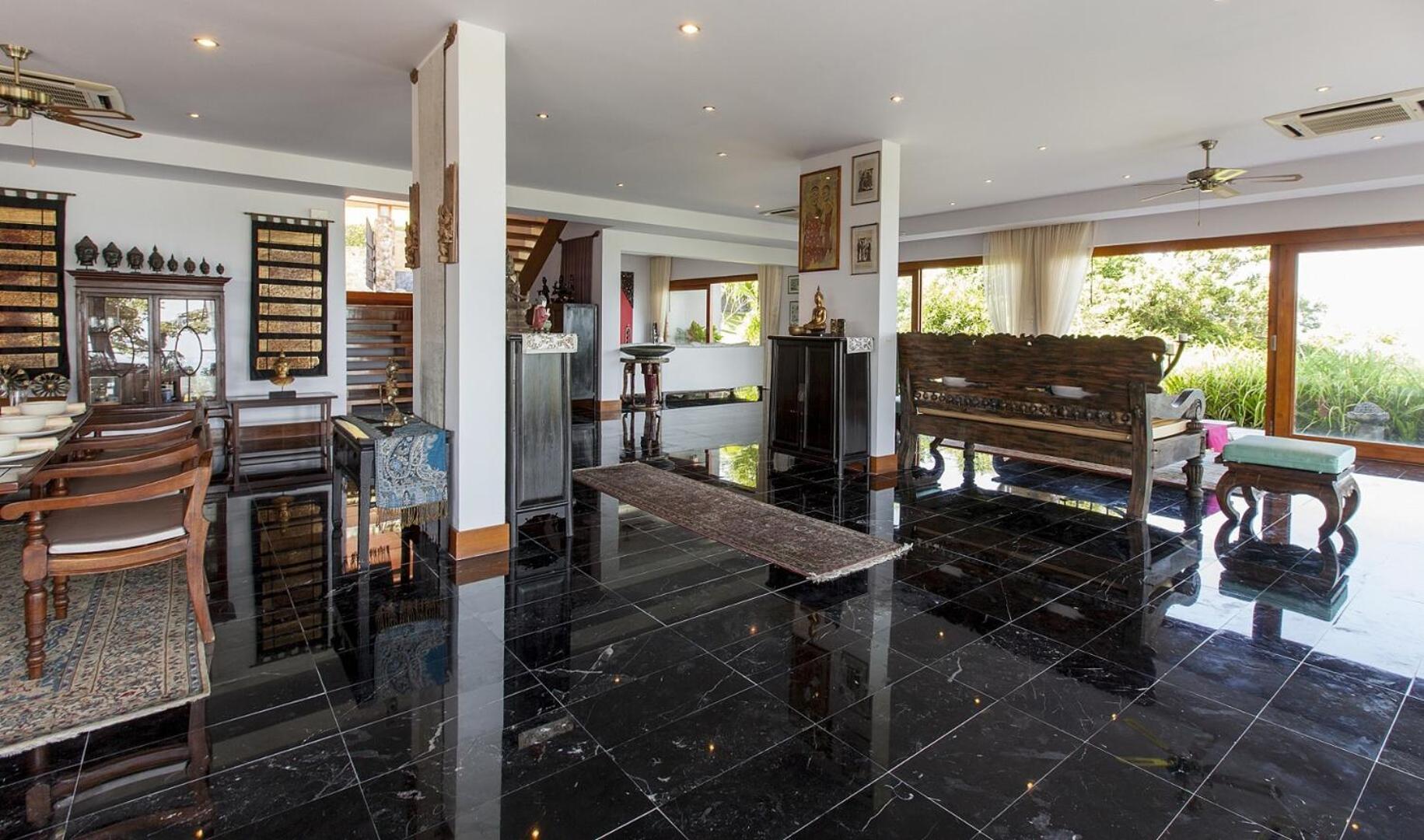 Baan Phuttarak - 4br Private Sea View Amphoe Koksamui