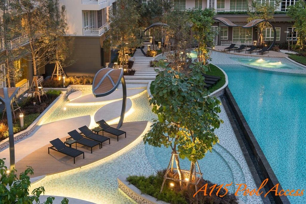 Pool Access Autumn