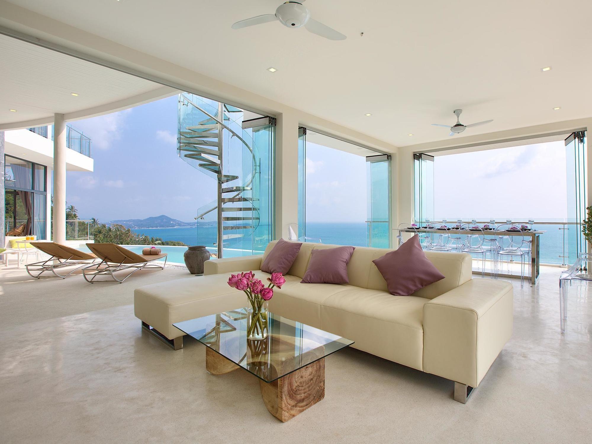 Seawadee - Luxurious, Award-winning Design With Amazing Panoramic Seaview Villa Chaweng (Koh Samui)