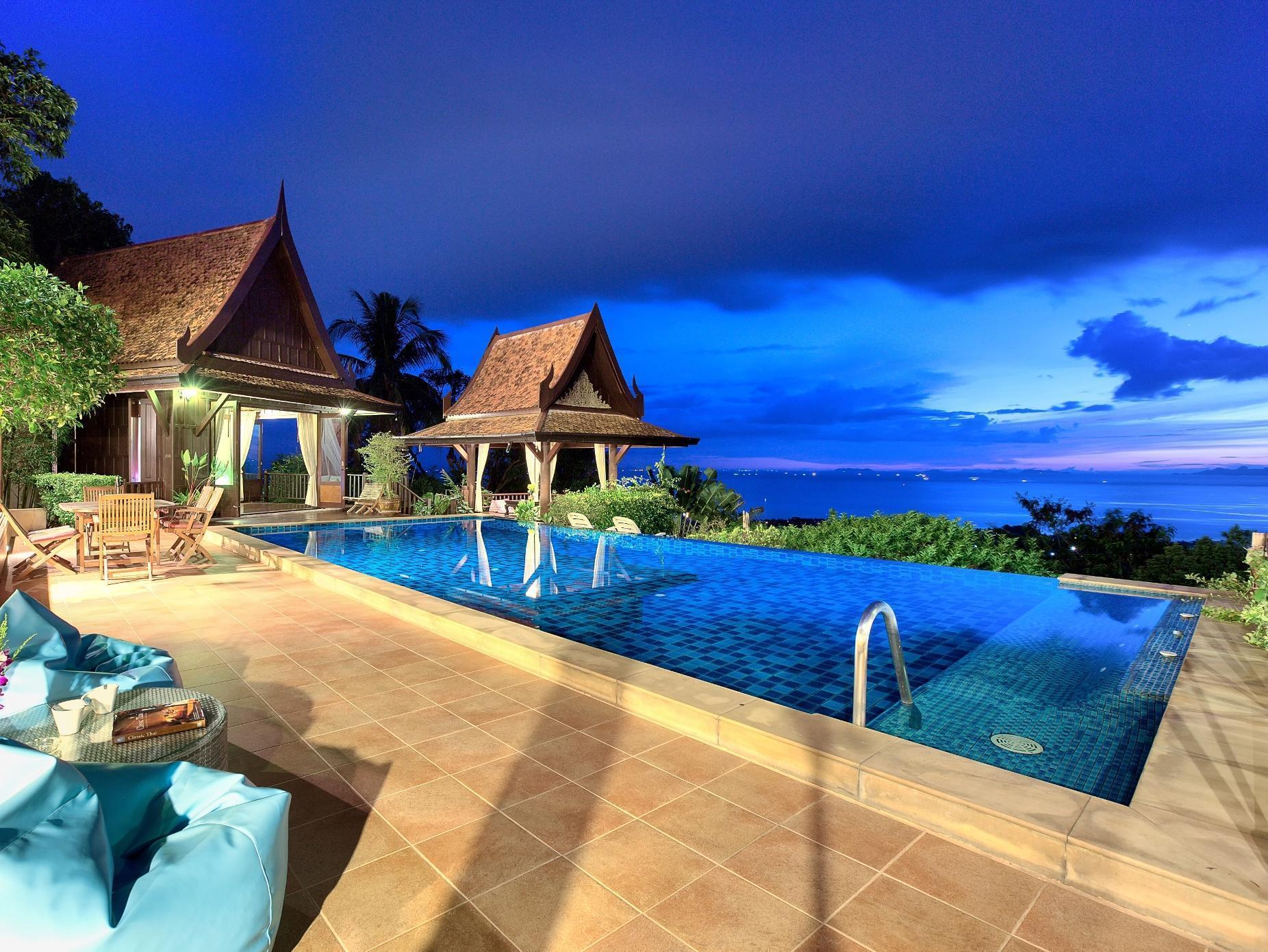 Villa Villa Thai Teak - Panoramic Sea & Sunset Views