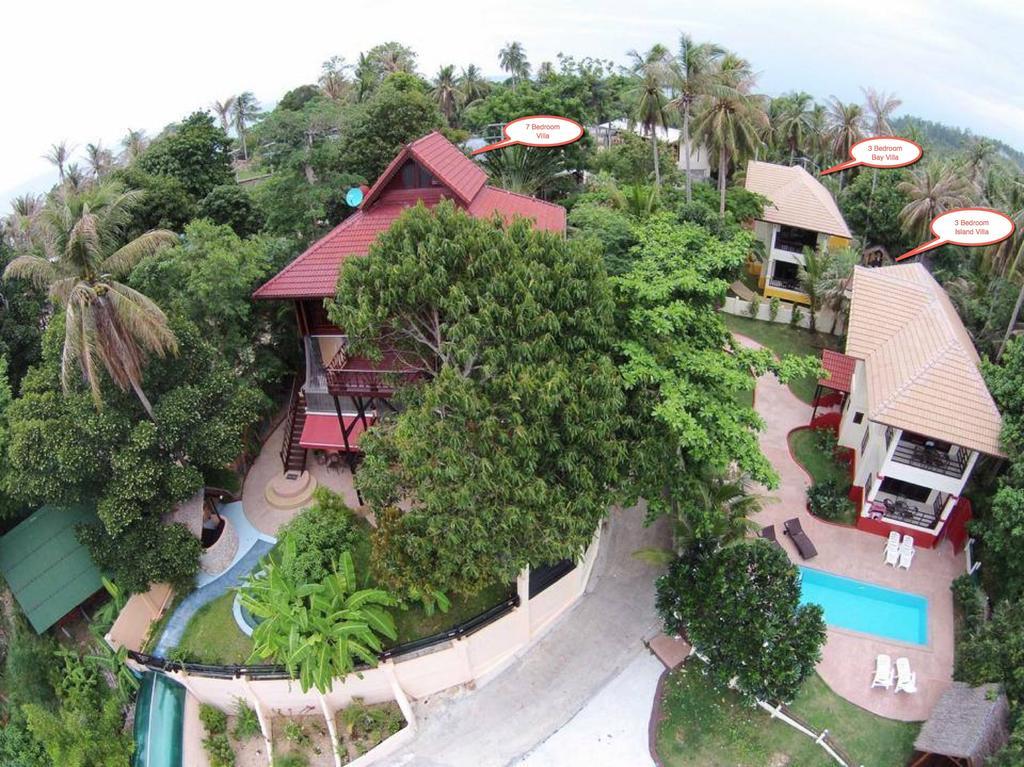 7 Bedroom Seafront Phanghan Sdv232-by Samui Dream Villa *
