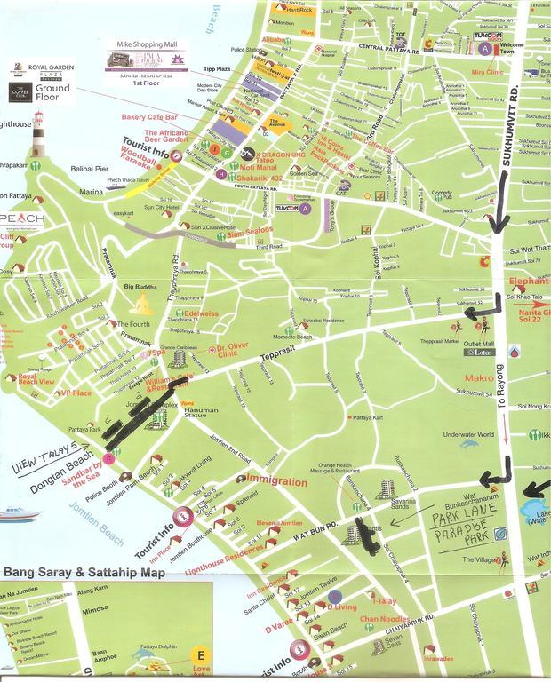 Apartment Paradise Park 810-811 Minimum 29 Nights Jomtien Beach