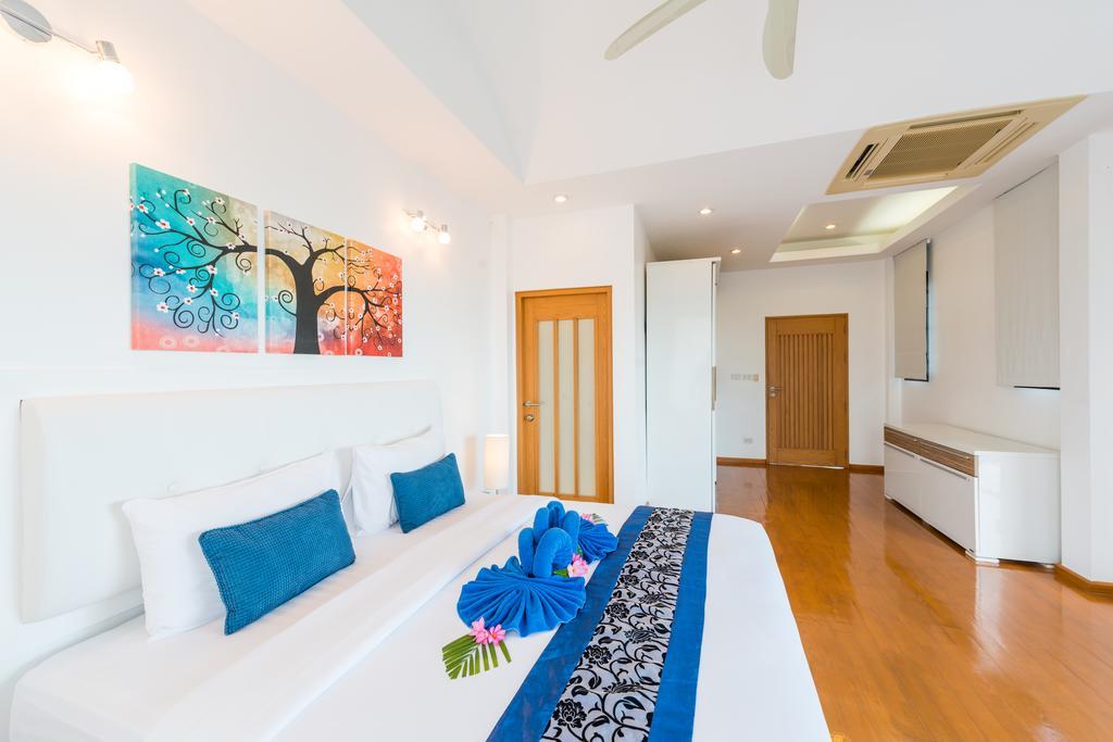 White Stone With Sea View & Private Pool Villa Nathon