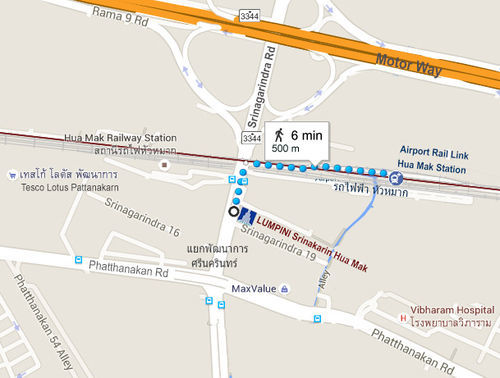 Airport Link Hua Mak Apartment *