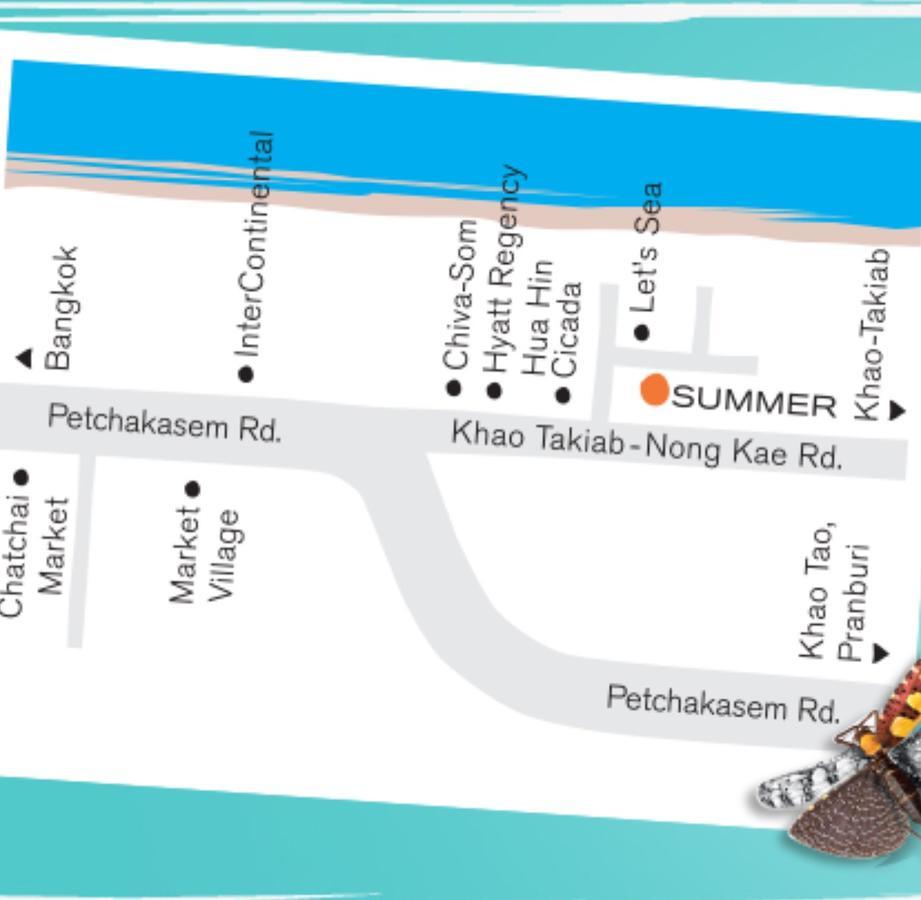 Summer Huahin712,side Sea View,near Beach&cicada,beautiful Swimming Pool Hua Hin