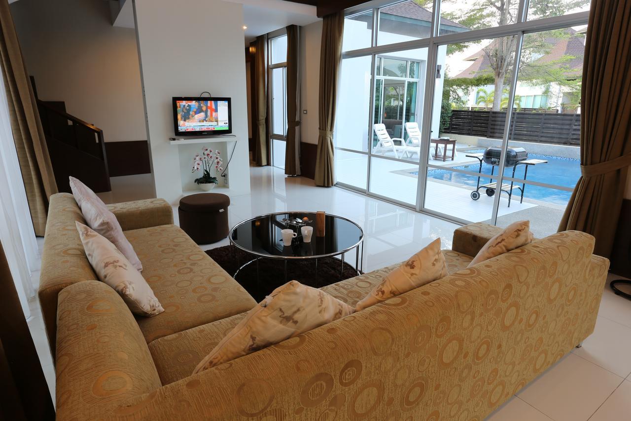 Anb-glass House Pool Villa-3br Close To Jomtien * Na Chom Thian