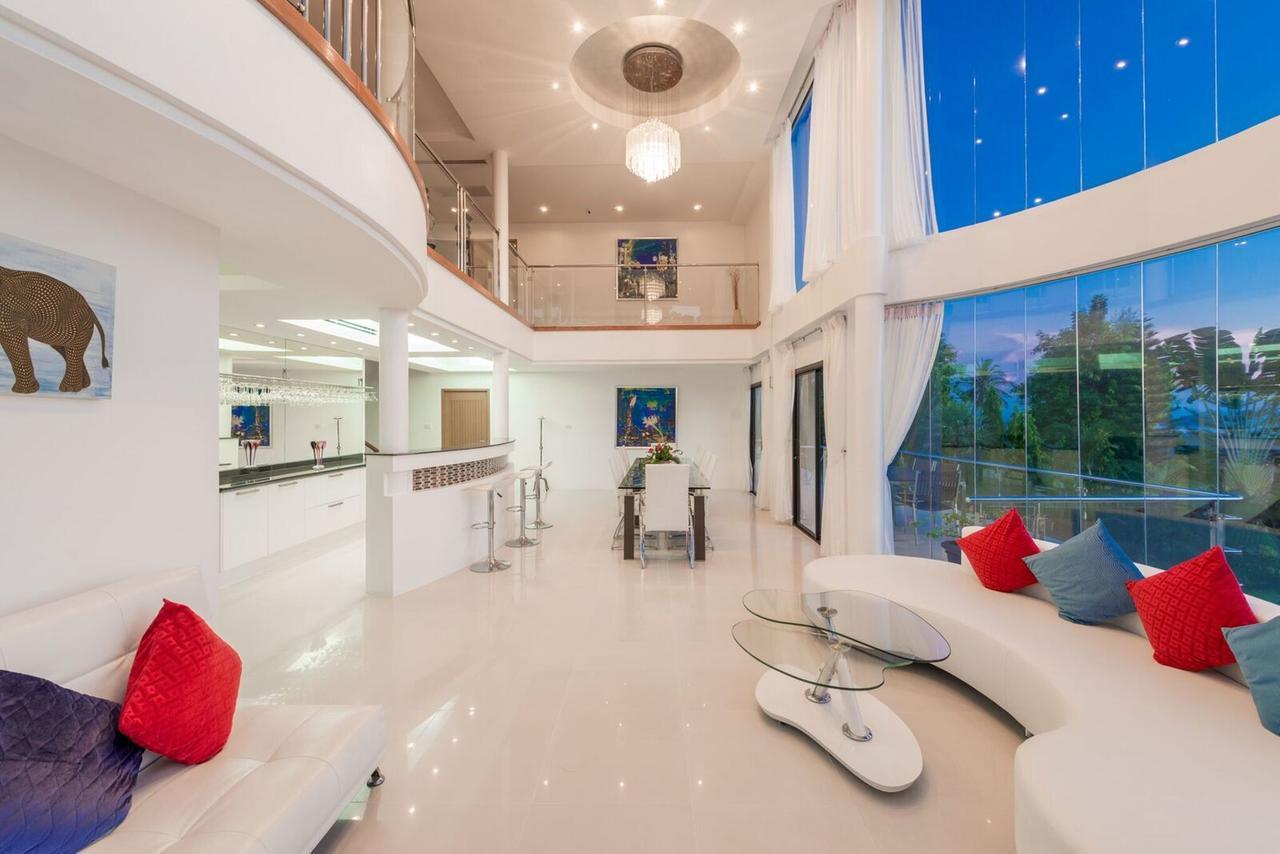 White Stone - Luxurious Sunset View 4 Bed Pool * Nathon
