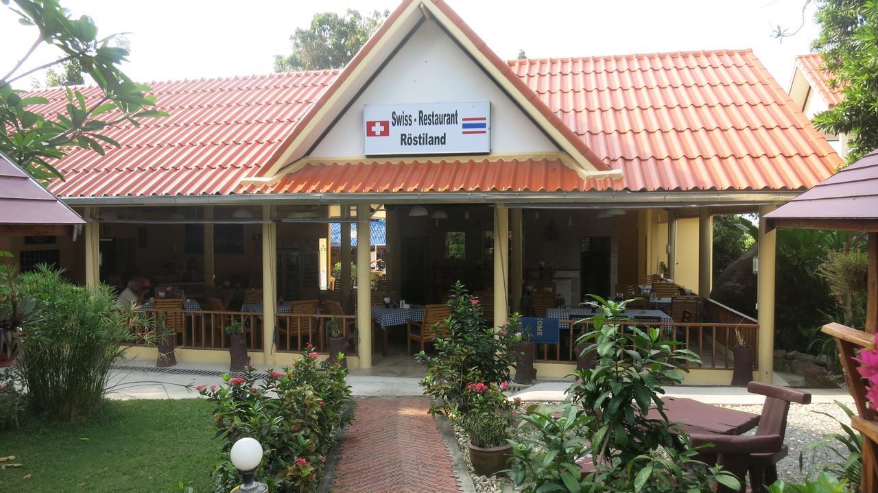 Flower Paradise & Swiss Restaurant Roestiland Resort Lamai Beach (Koh Samui)