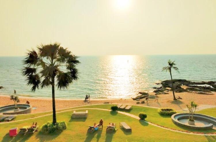 The Palm Front Apartamento *