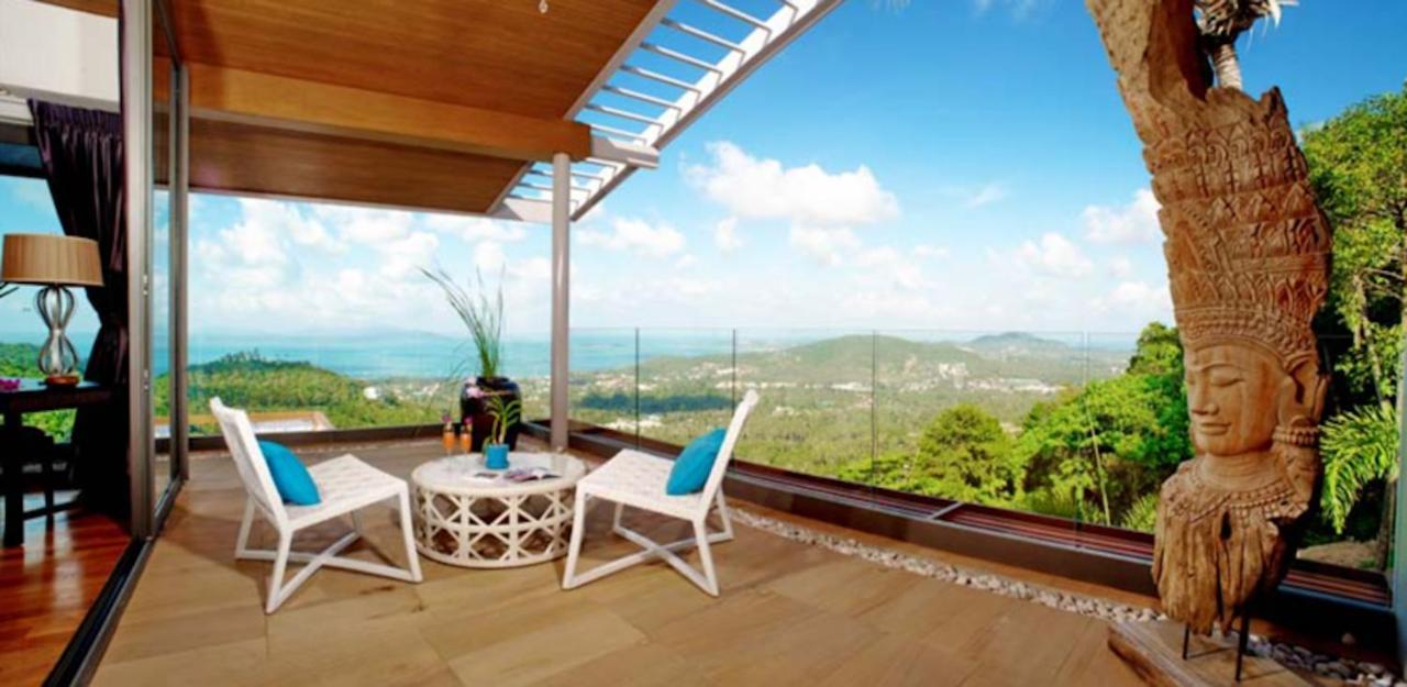 Villa 9 Bedroom Sea Blue View - 5 Star With Staff Sdv080a-by Samui Dream *