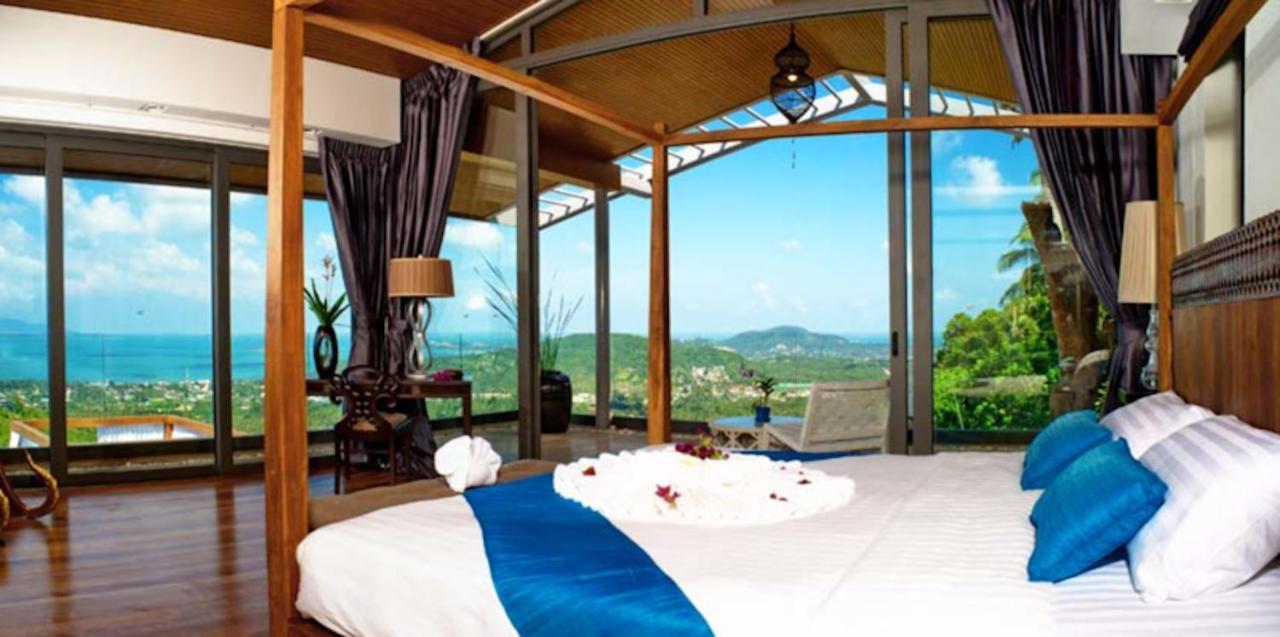 Villa 9 Bedroom Sea Blue View - 5 Star With Staff Sdv080a-by Samui Dream