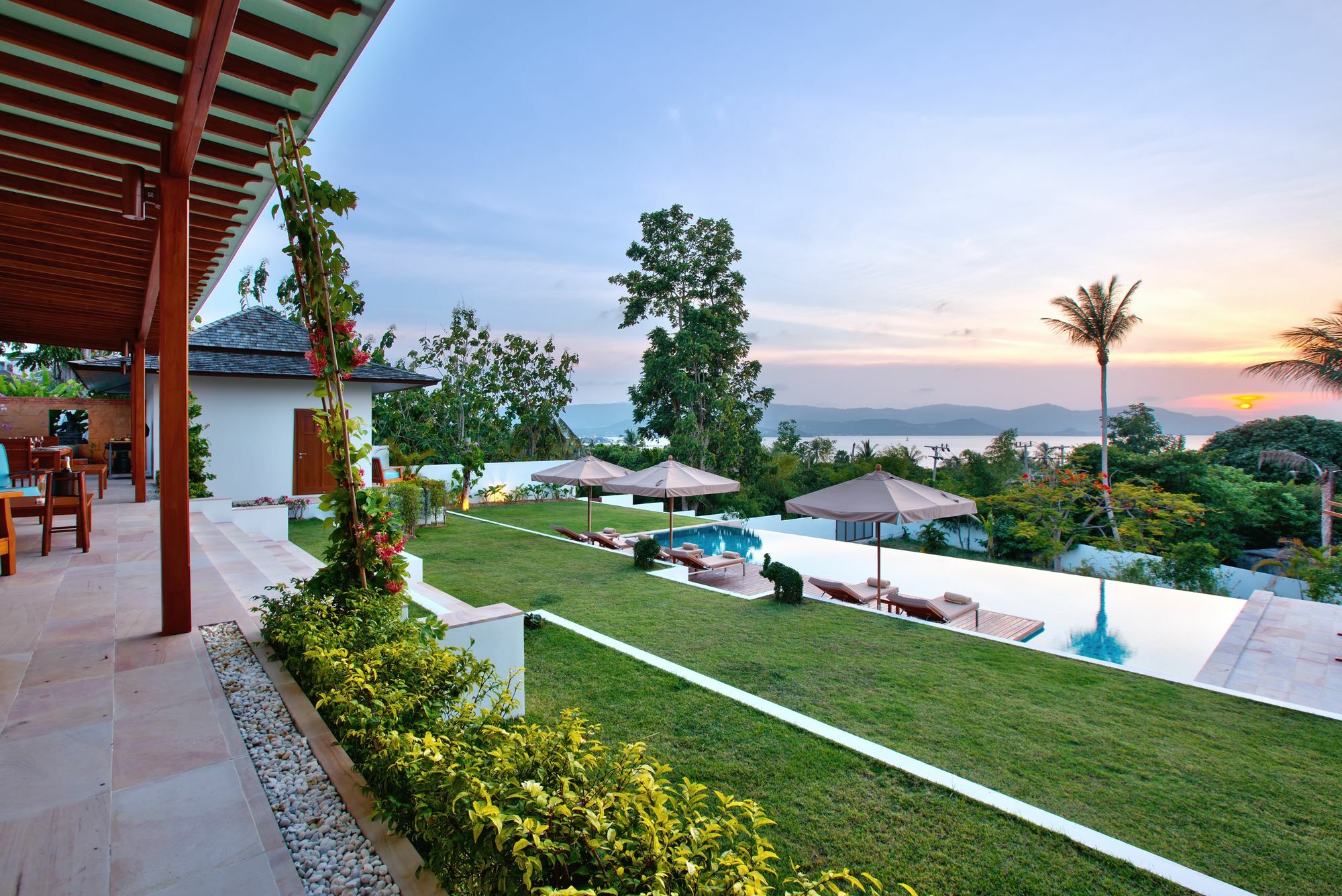 Baan Apsara - Stunning Sea View 3 Bed Pool Villa Choeng Mon