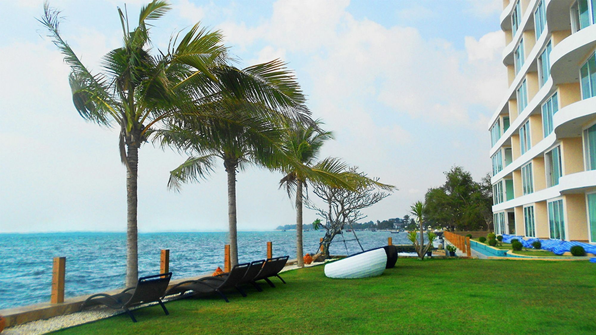 Paradise Ocean View Front In Pattaya Apartment Bang Lamung